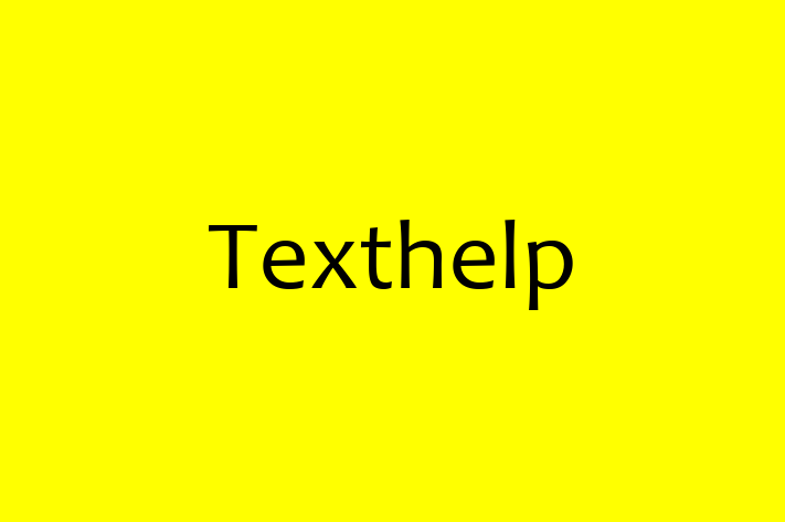 Software Firm Texthelp