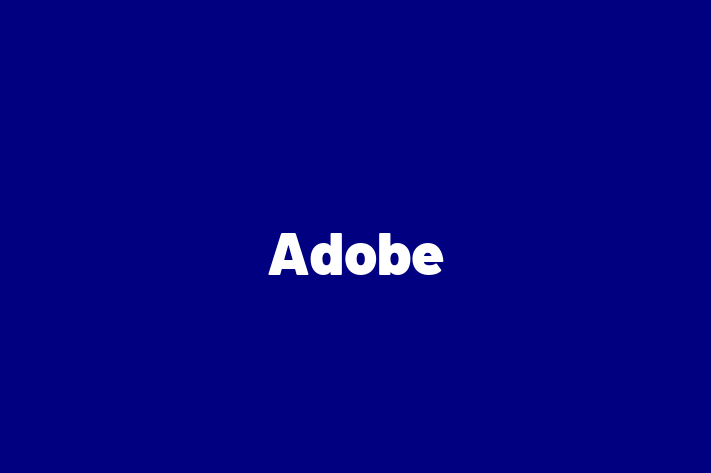 Software Development Firm Adobe