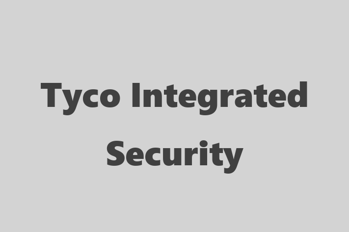 Software Development Firm Tyco Integrated Security