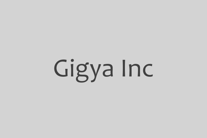 Technology Solutions Firm Gigya Inc