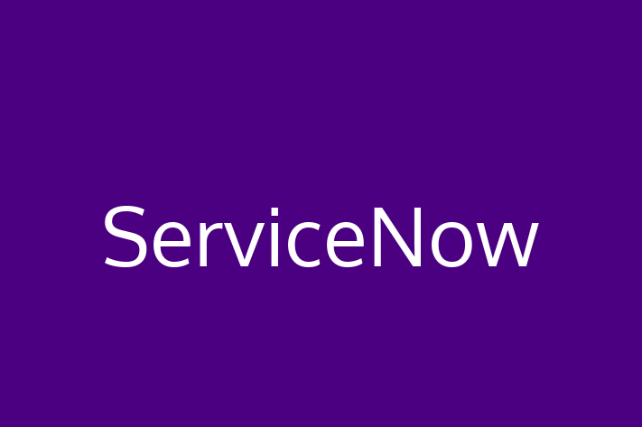 Application Development Company ServiceNow