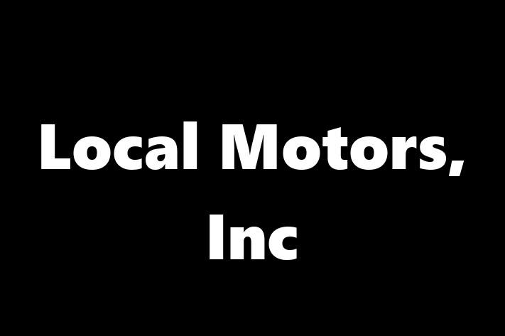 Technology Company Local Motors Inc