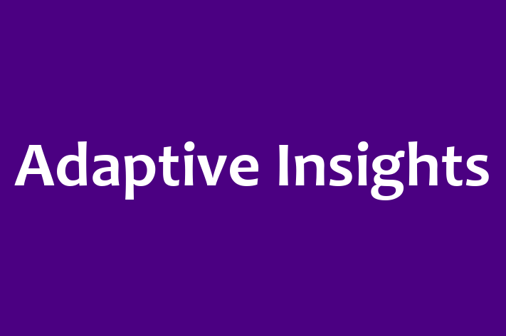 Software Services Company Adaptive Insights