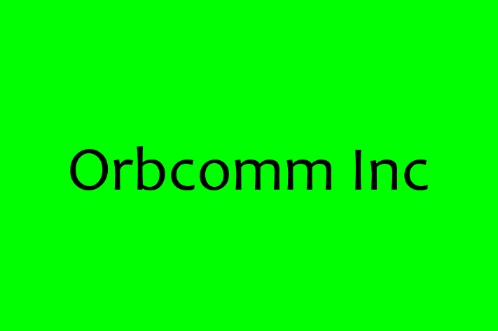 Application Development Company Orbcomm Inc