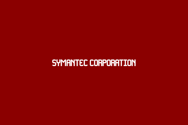 Software Development Company Symantec Corporation