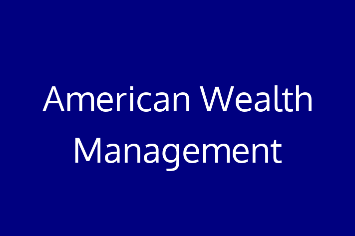 Technology Solutions Firm American Wealth Management