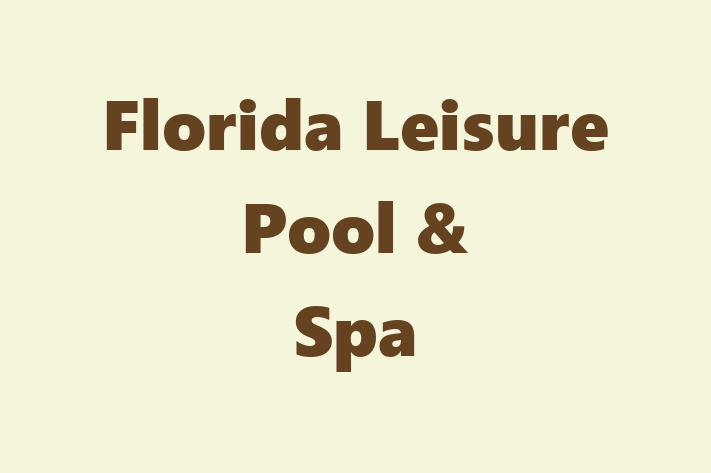 Construction company Florida Leisure Pool Spa