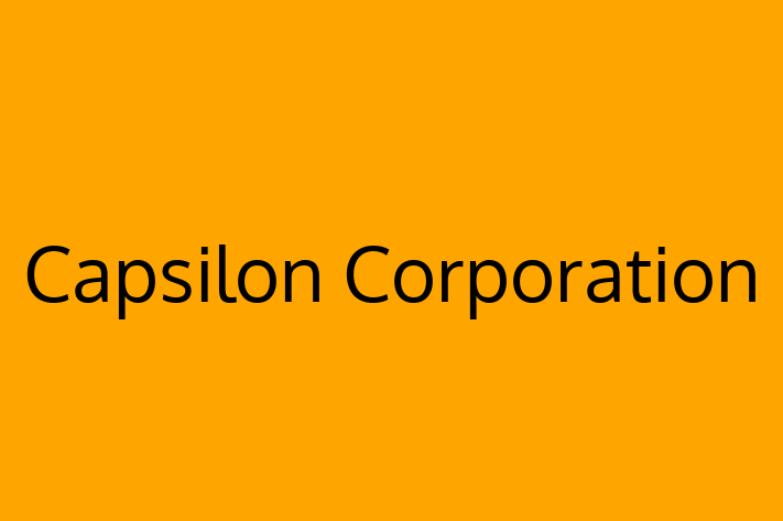 Technology Solutions Firm Capsilon Corporation