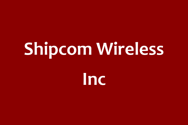 Tech Firm Shipcom Wireless Inc