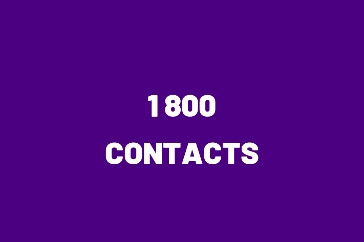 Talent Management 1 800 CONTACTS