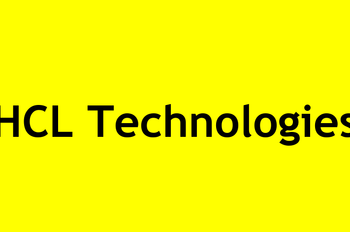 Tech Firm HCL Technologies