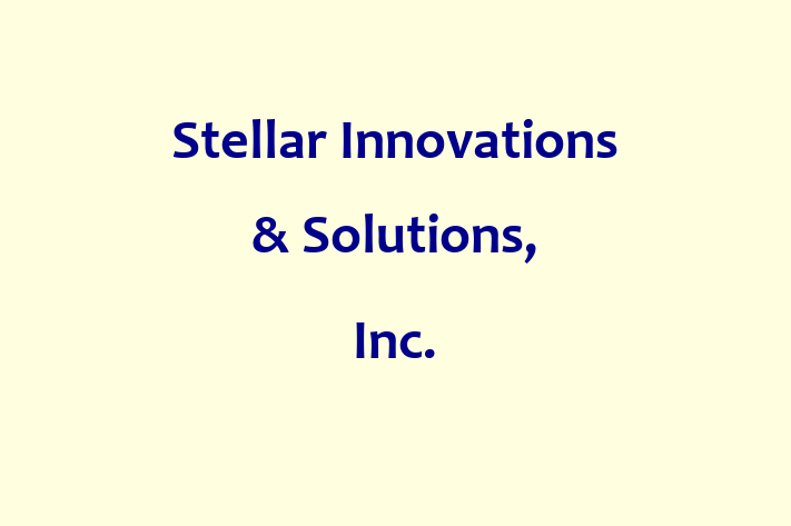 Software Services Company Stellar Innovations  Solutions Inc.