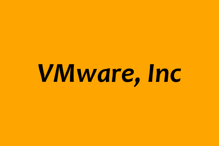 Technology Solutions Firm VMware Inc