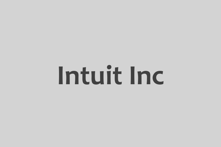 Tech Solutions Company Intuit Inc