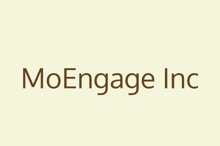 Application Development Company MoEngage Inc