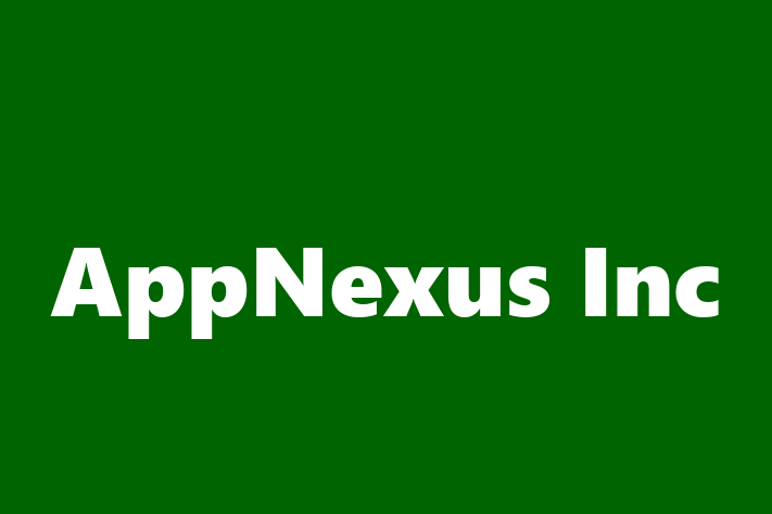 Digital Solutions Provider AppNexus Inc