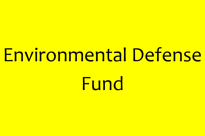 Application Development Company Environmental Defense Fund