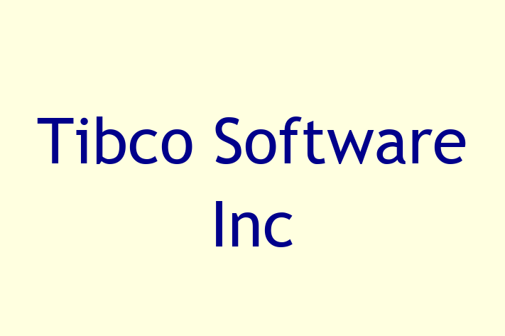 Software Engineering Company Tibco Software Inc