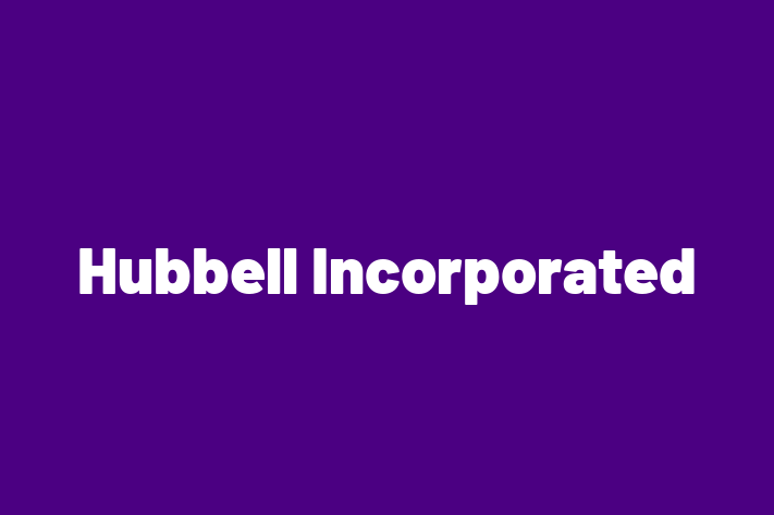 Employee Resource Management Hubbell Incorporated