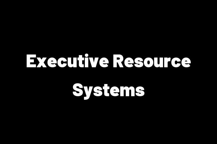 HR Administration Executive Resource Systems