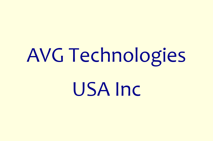 Technology Company AVG Technologies USA Inc