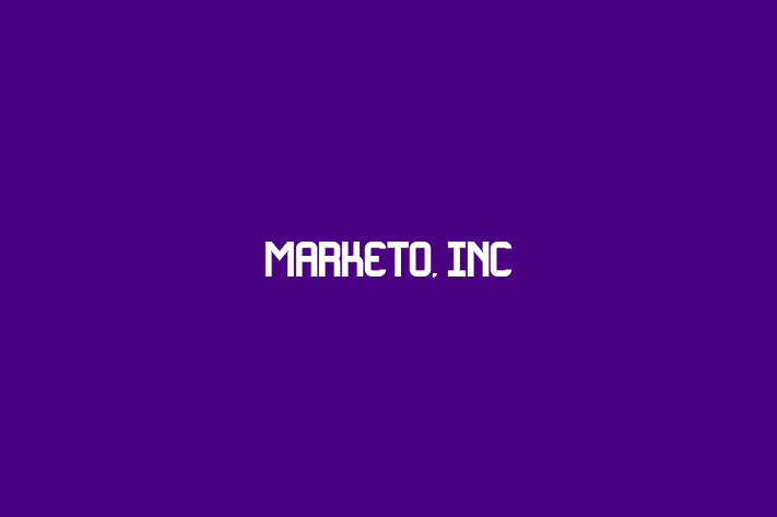 Technology Company Marketo Inc