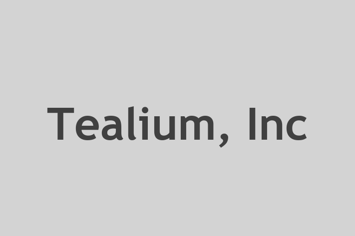 Tech Firm Tealium Inc