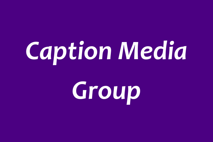 Tech Solutions Company Caption Media Group