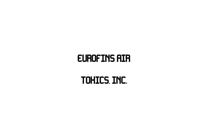 Tech Solutions Company Eurofins Air Toxics Inc.