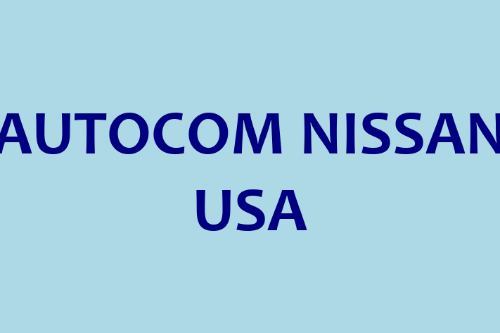 Personnel Management AUTOCOM NISSAN USA