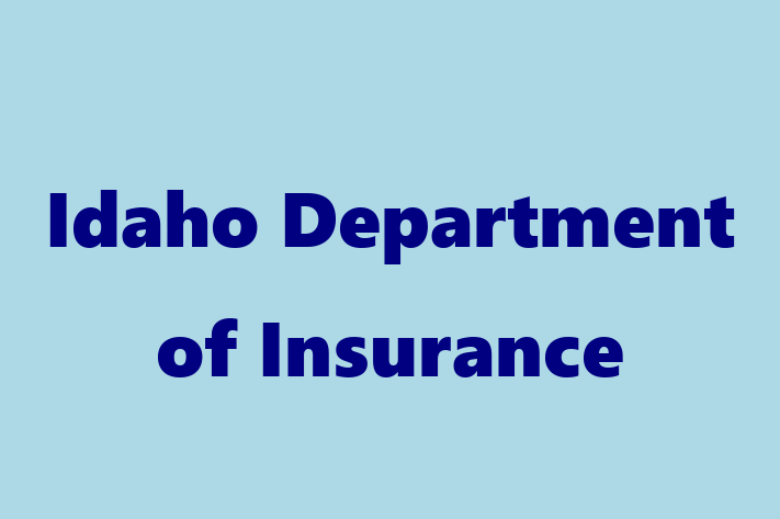 Human Resource Management Idaho Department of Insurance