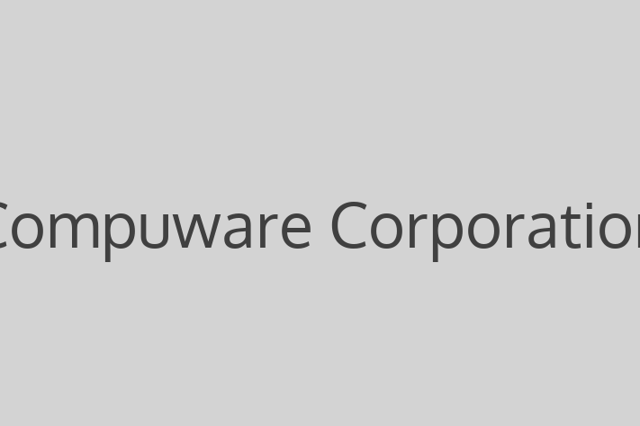 Software Development Company Compuware Corporation