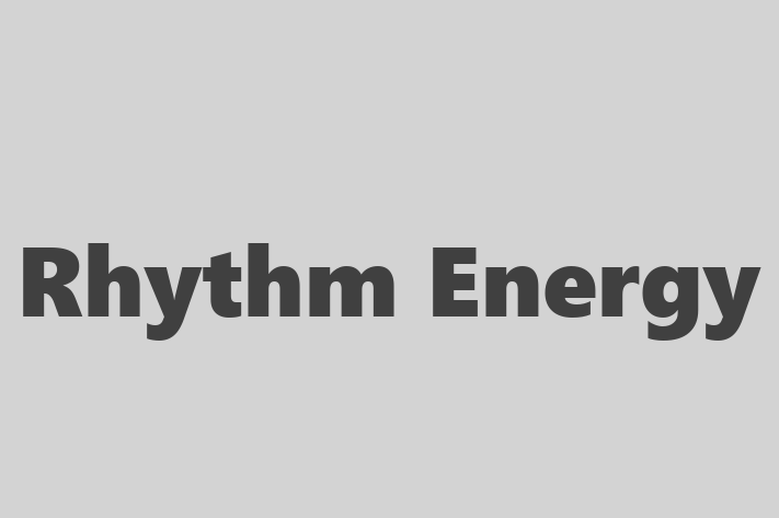 Human Resource Management Rhythm Energy