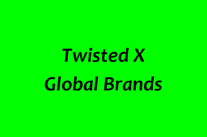 Talent Management Twisted X Global Brands