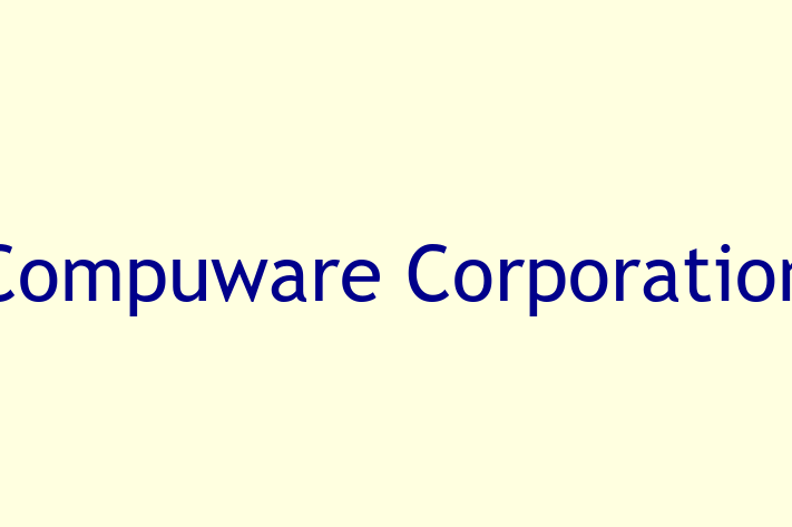 Software Firm Compuware Corporation