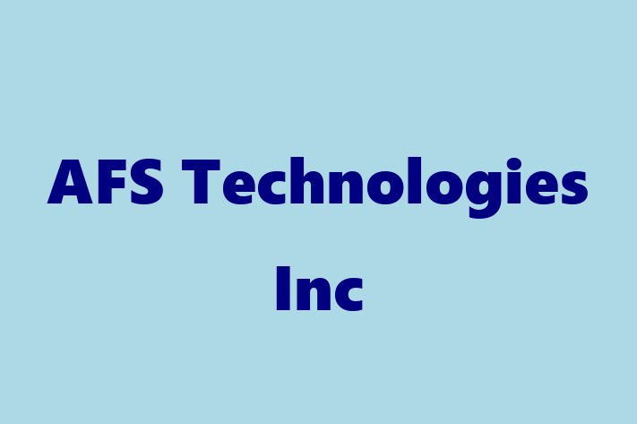 Software Development Company AFS Technologies Inc