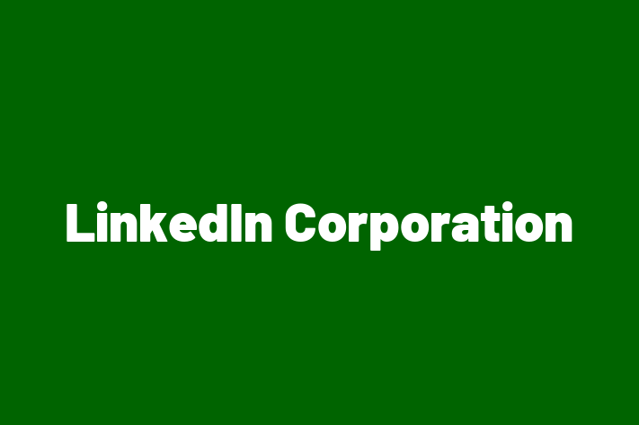 Digital Solutions Provider LinkedIn Corporation