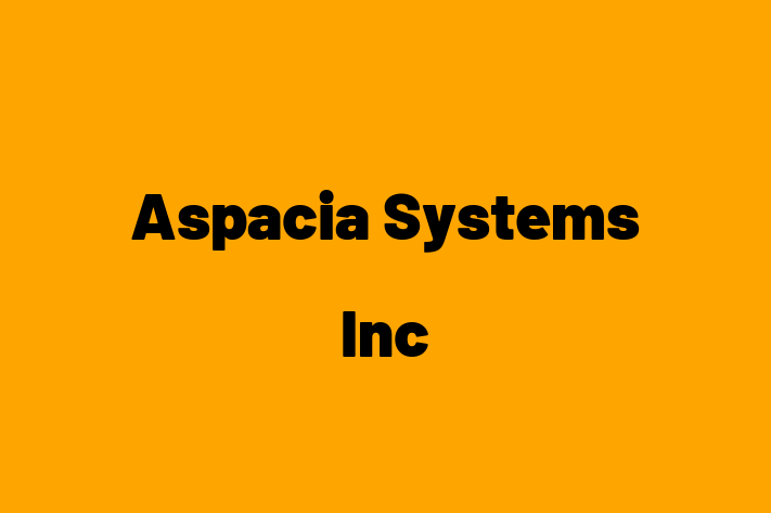 Software Development Company Aspacia Systems Inc