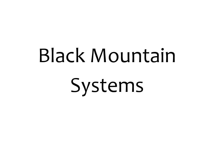 Digital Solutions Provider Black Mountain Systems