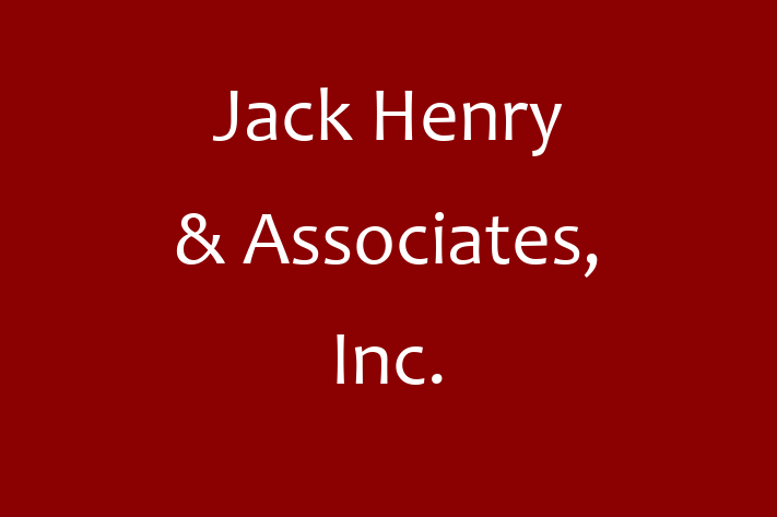 Application Development Company Jack Henry Associates Inc.