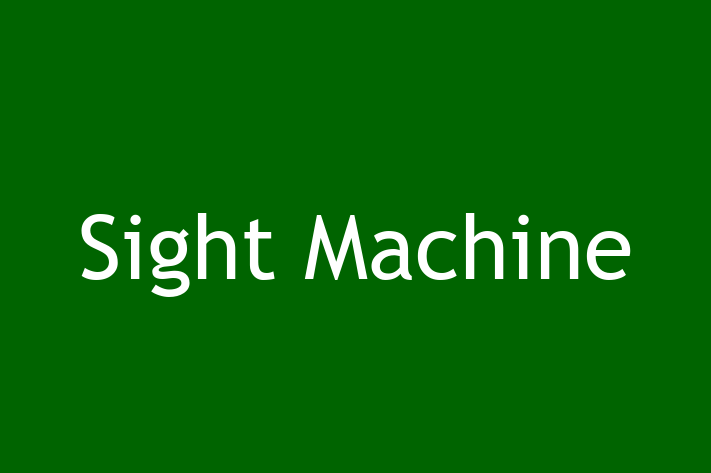 Software Firm Sight Machine