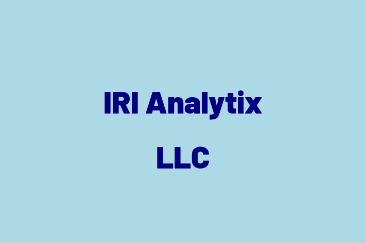 Technology Company IRI Analytix LLC