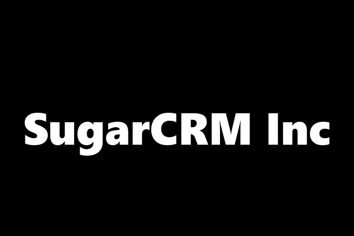 Software Development Company SugarCRM Inc