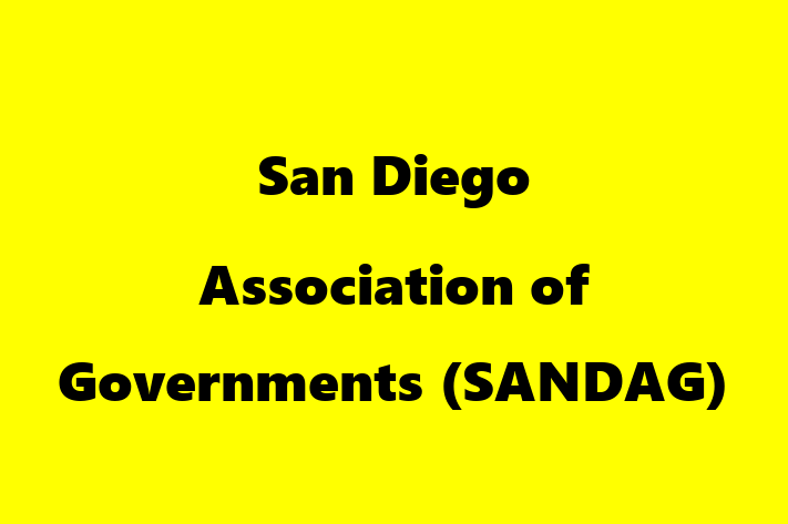 Software Firm San Diego Association of Governments SANDAG