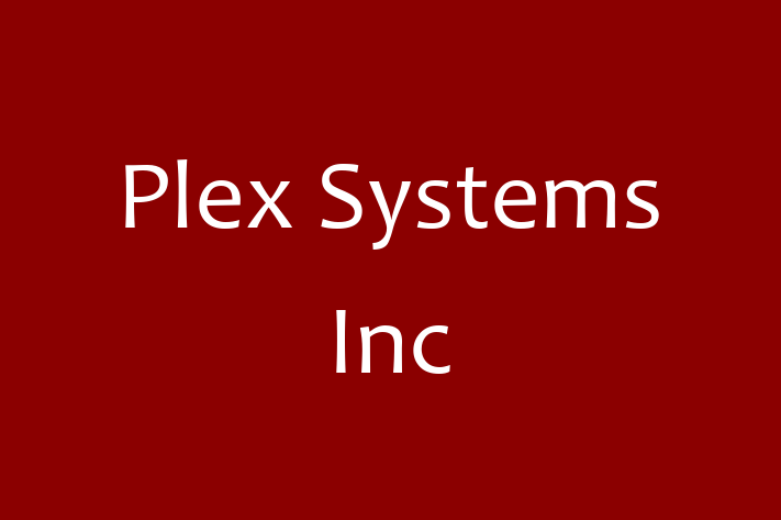 Software Solutions Provider Plex Systems Inc