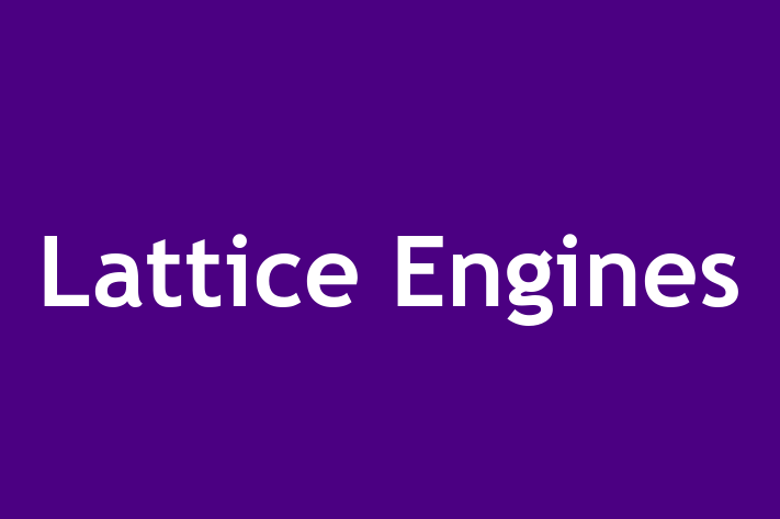 Software Engineering Company Lattice Engines