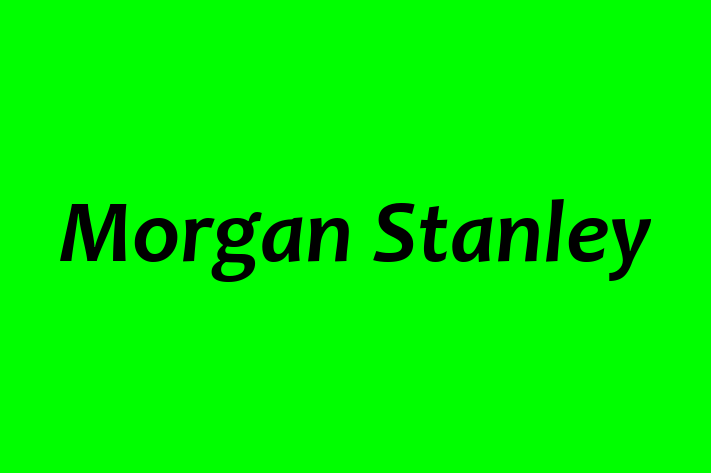 Staff Management Morgan Stanley