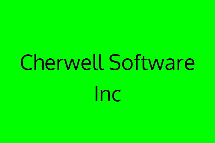 Software Engineering Company Cherwell Software Inc