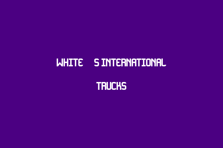 Employee Relations Whites International Trucks