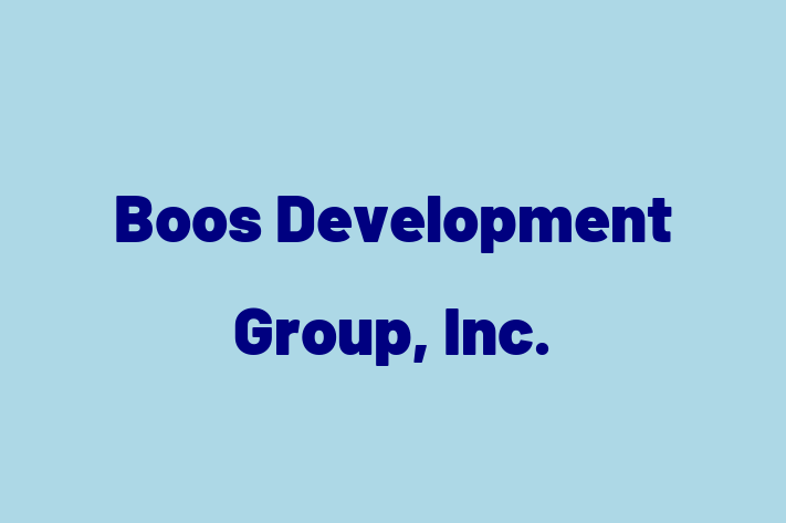 Staff Management Boos Development Group Inc.